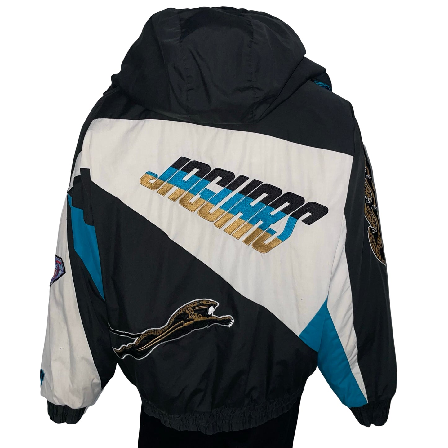 Vintage Jacksonville Jaguars banned logo PRO PLAYER jacket size XL