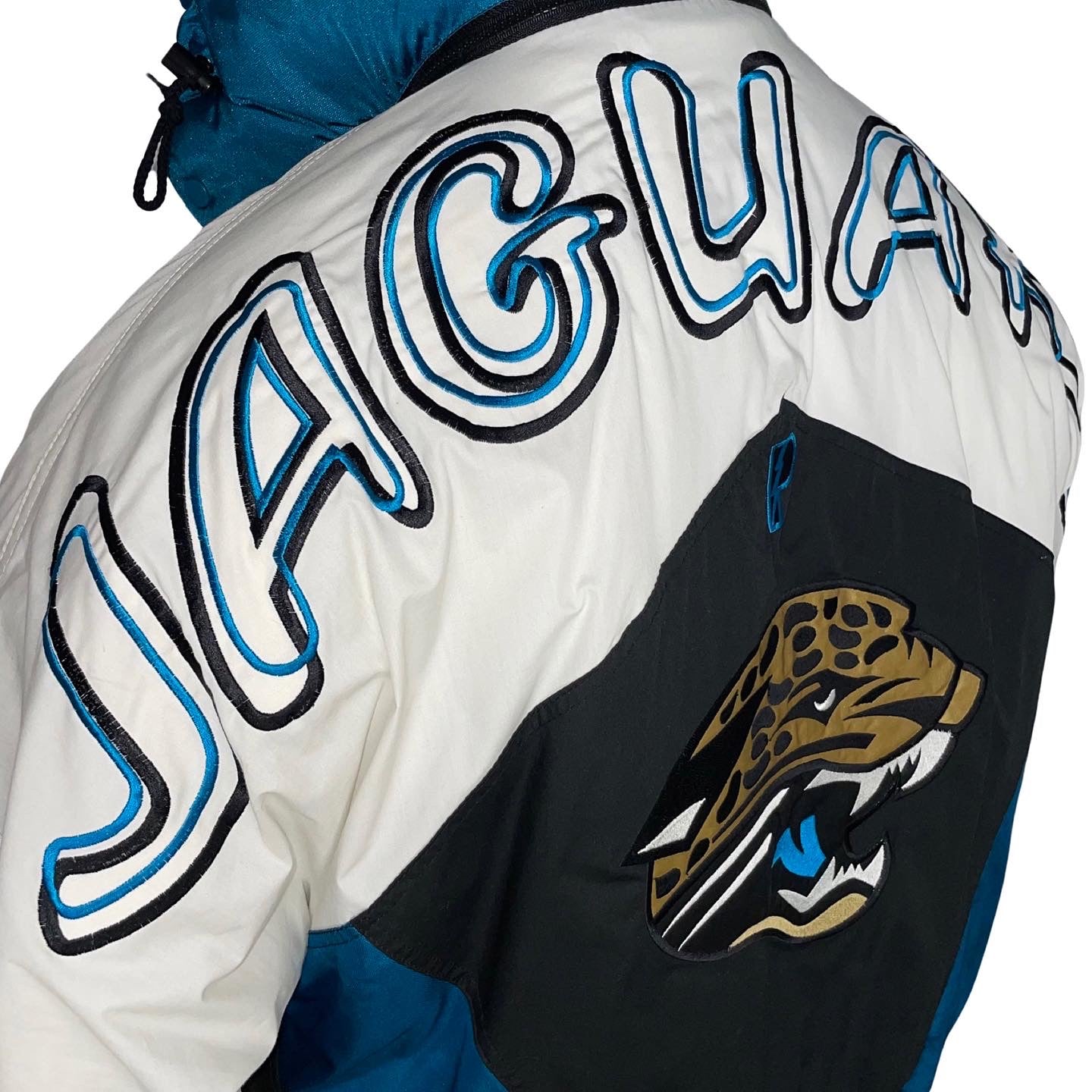 Vintage Jacksonville Jaguars Rare PRO PLAYER jacket by Daniel Young size LARGE