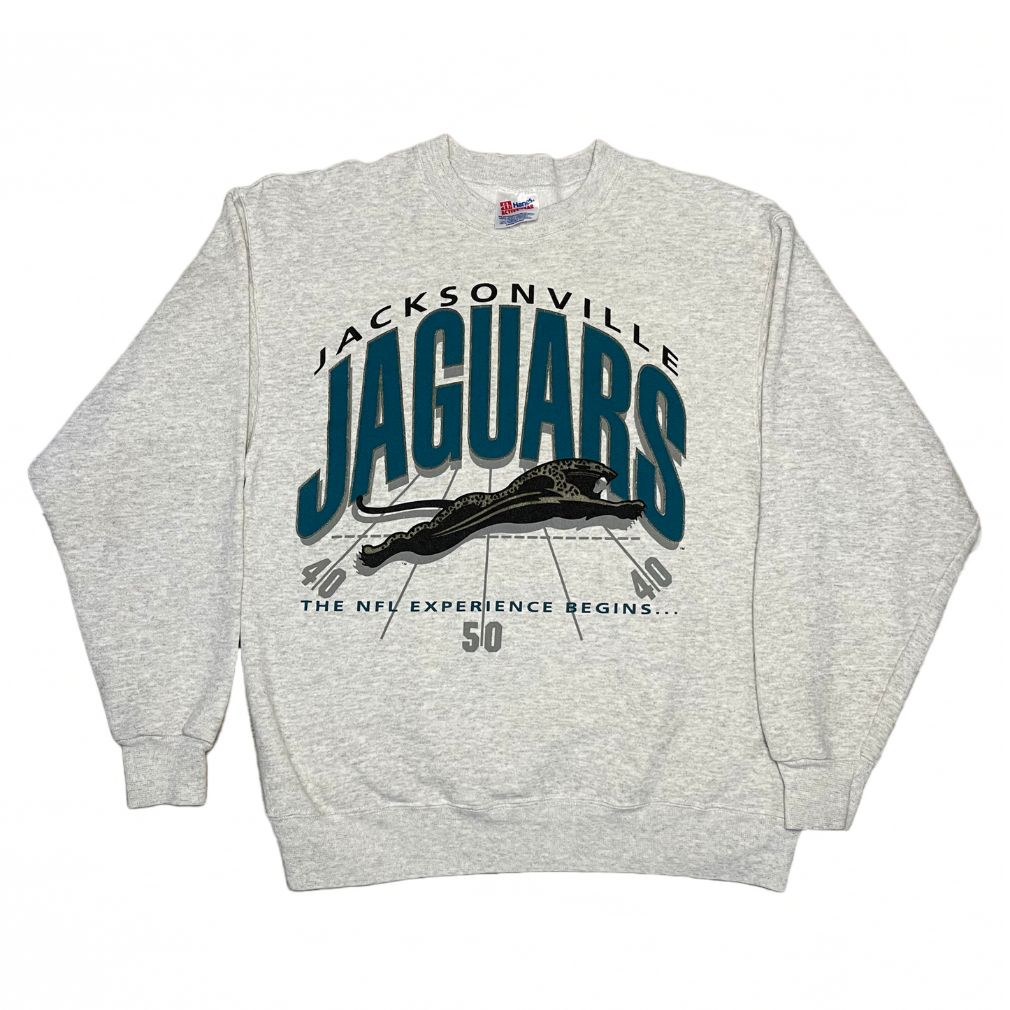 Vintage Jacksonville Jaguars banned logo sweatshirt size MEDIUM