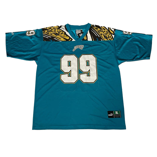 Jacksonville Jaguars STITCHED Puma jersey size XL