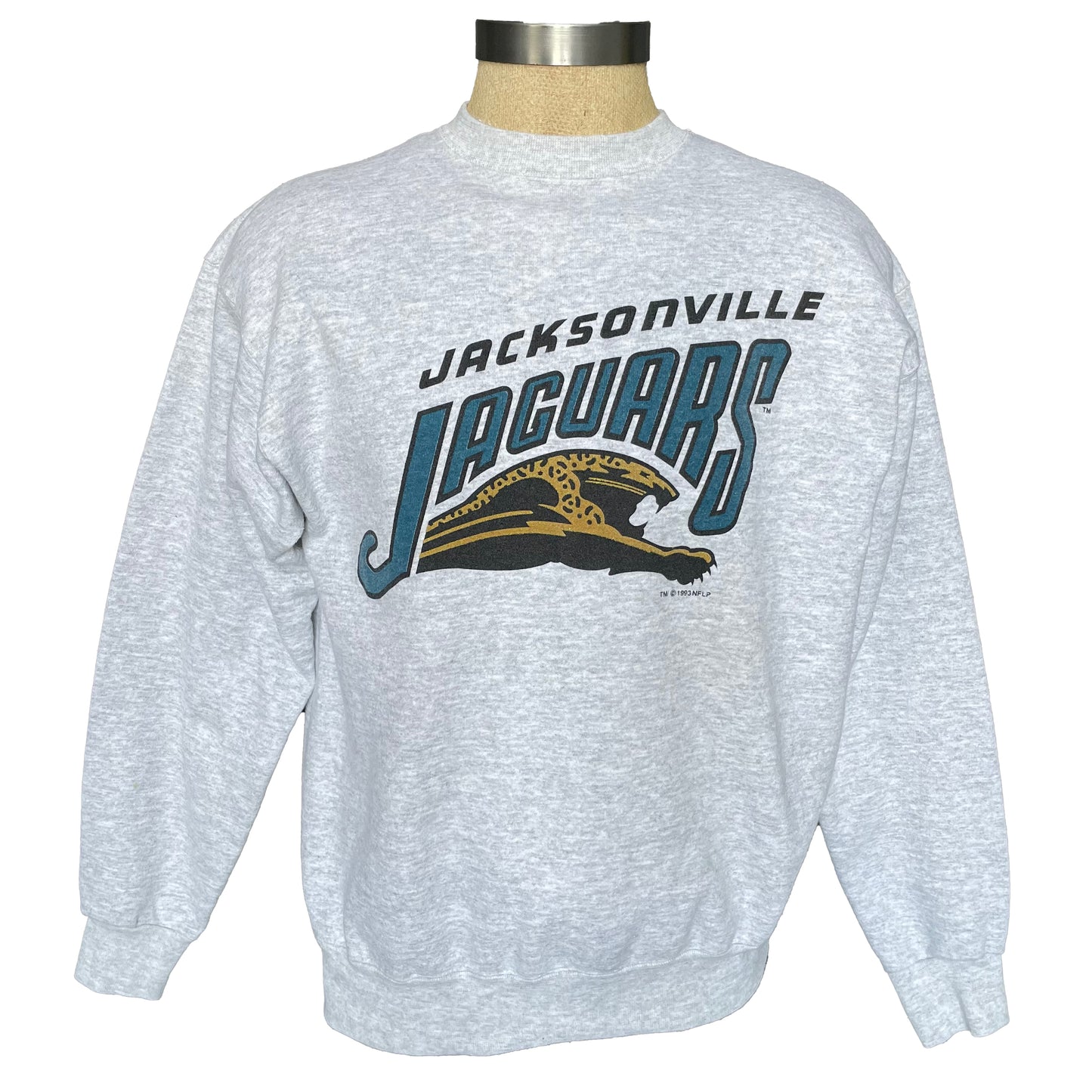 Vintage Jacksonville Jaguars 1993 banned logo SALEM sweatshirt size LARGE