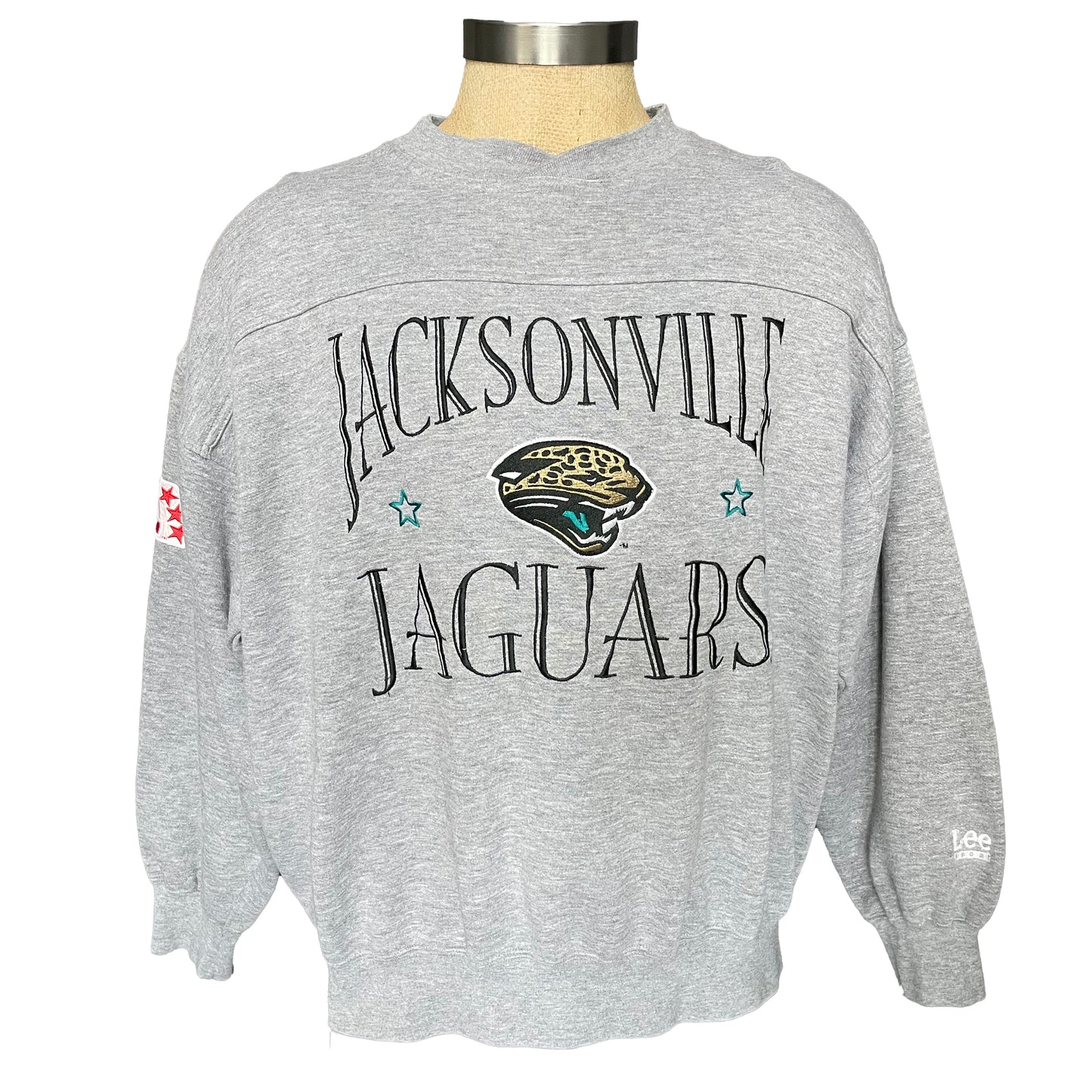 Vintage Jacksonville Jaguars embroidered sweatshirt size XL