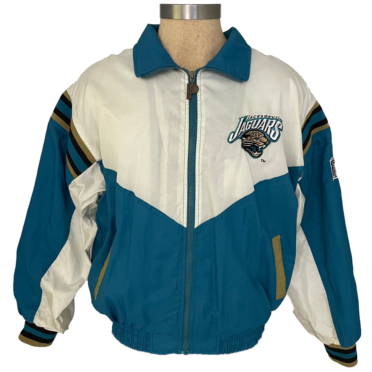 Vintage Jacksonville Jaguars PRO PLAYER windbreaker jacket size Medium