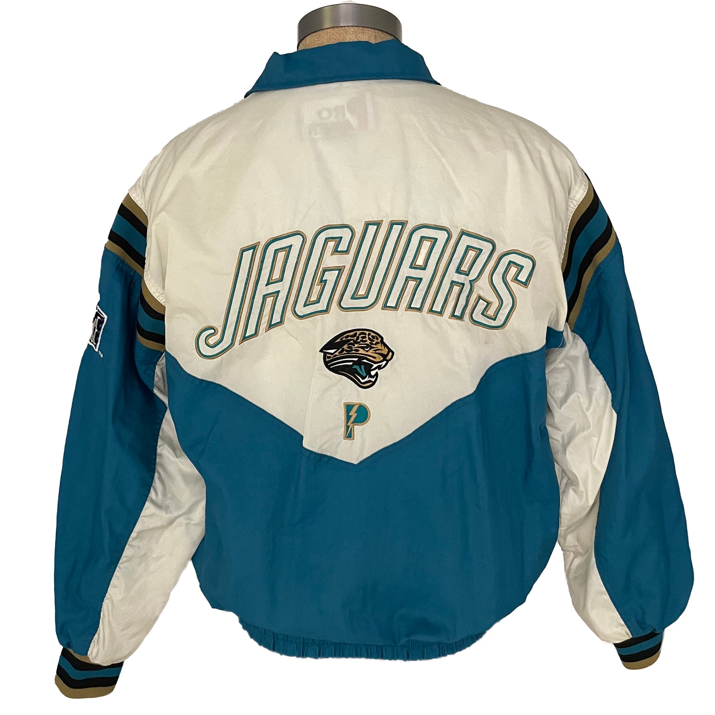 Vintage Jacksonville Jaguars PRO PLAYER windbreaker jacket size Medium