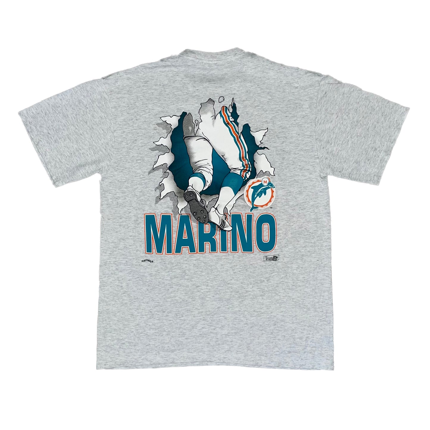 Miami Dolphins Dan Marino two-sided NUTMEG shirt