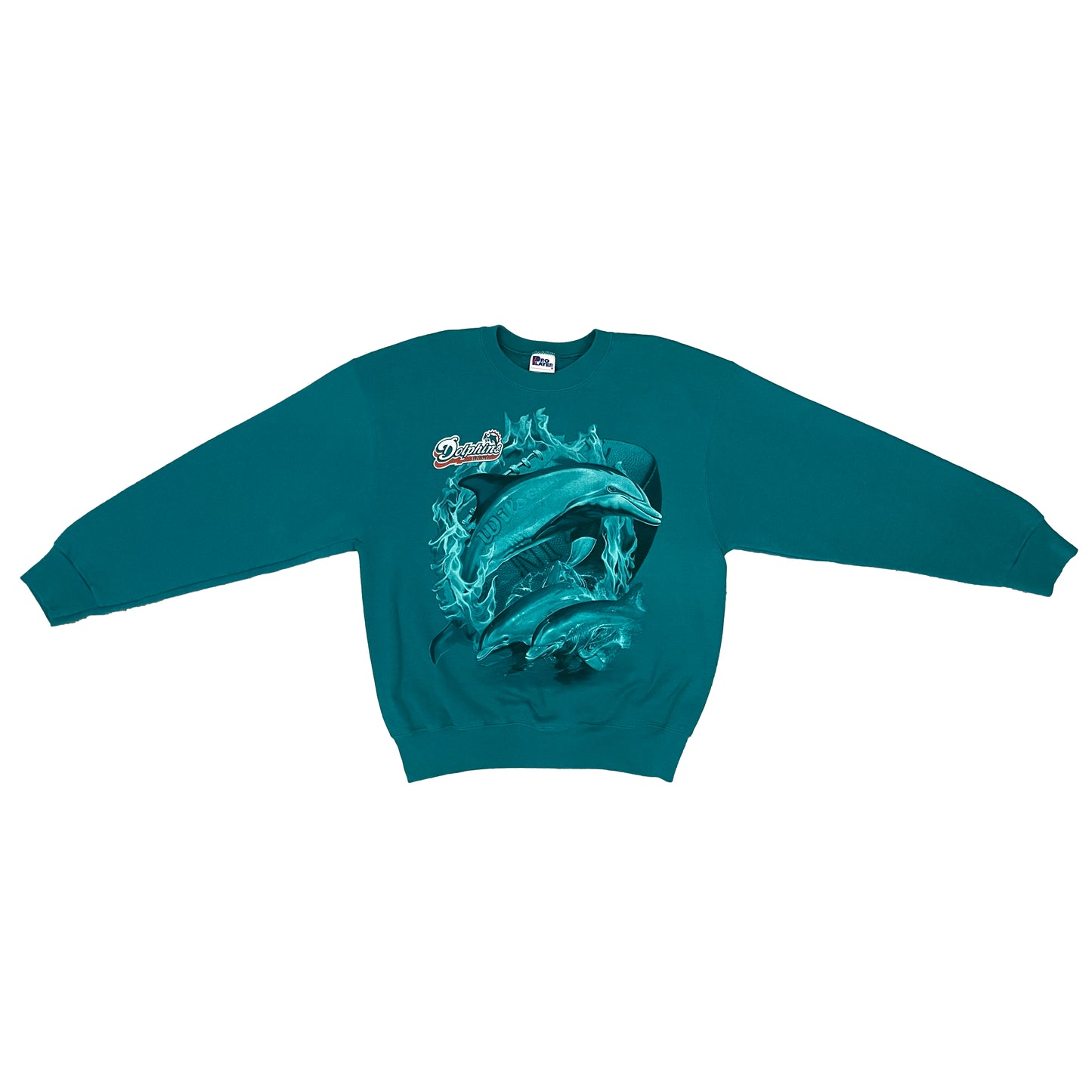 Vintage Miami Dolphins sweatshirt size LARGE