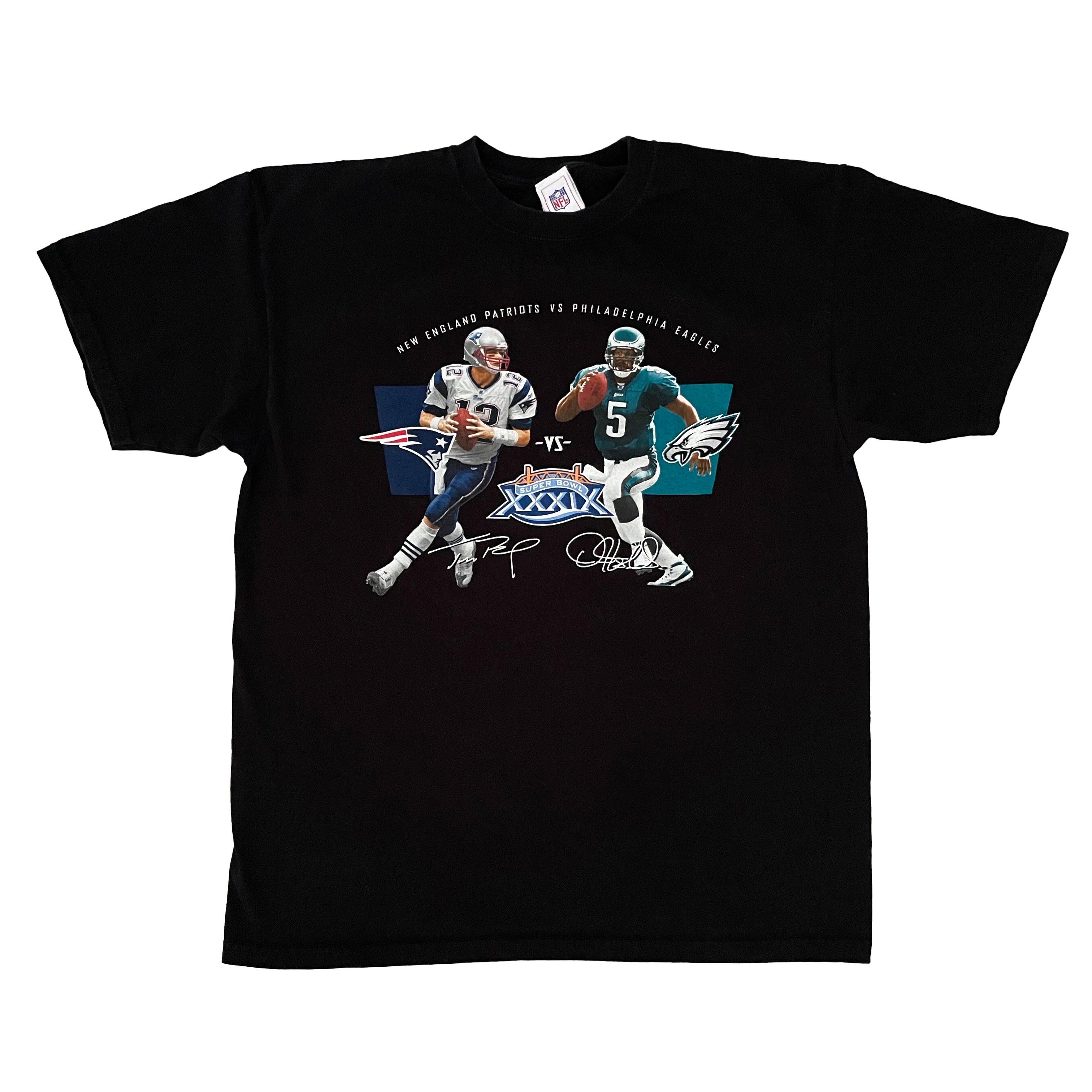 Philadelphia Eagles New England Patriots SUPER BOWL XXXIX shirt Vault Vintage