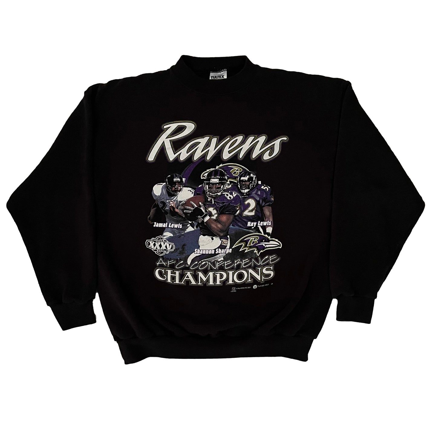 Baltimore Ravens AFC Champions 2001 sweatshirt