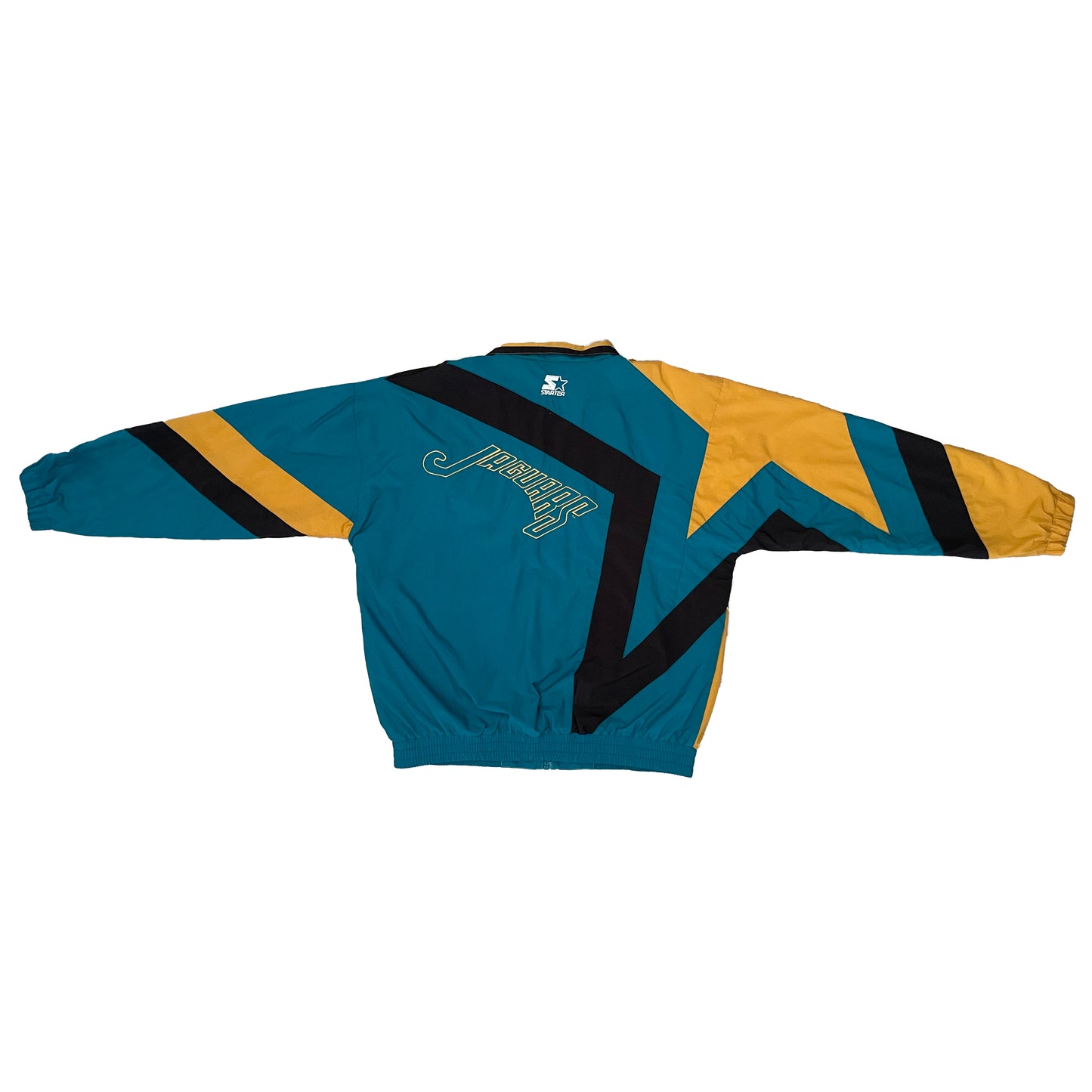 Vintage Jacksonville Jaguars STARTER banned logo windbreaker size MEDIUM