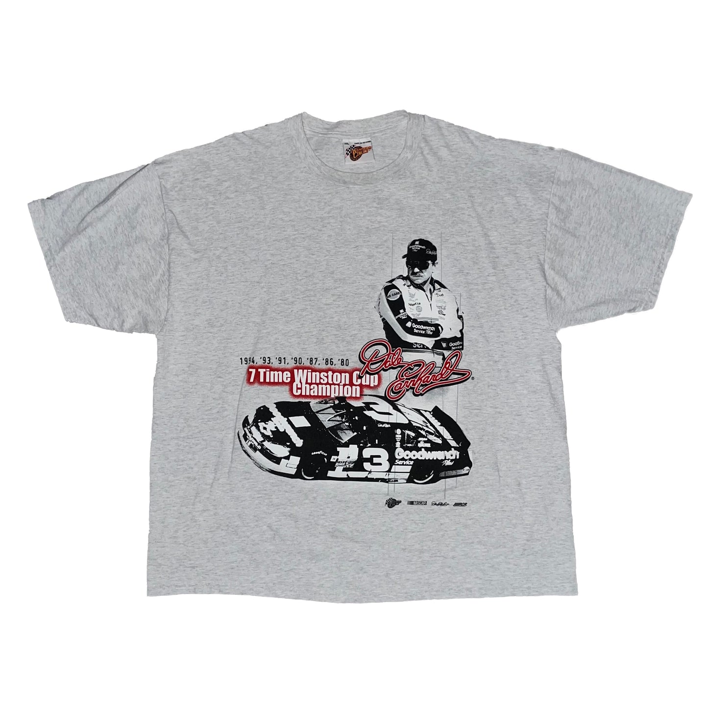 Dale Earnhardt two-sided NASCAR shirt