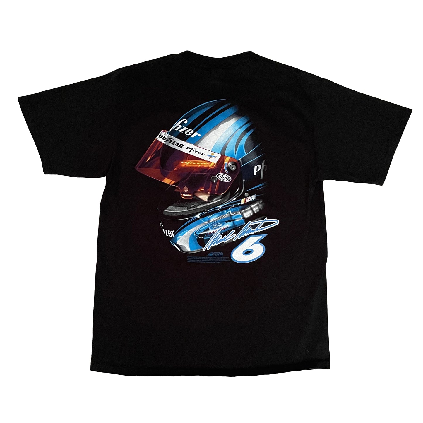 Mark Martin two-sided NASCAR shirt