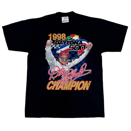 Dale Earnhardt 1998 Daytona 500 two-sided NASCAR shirt