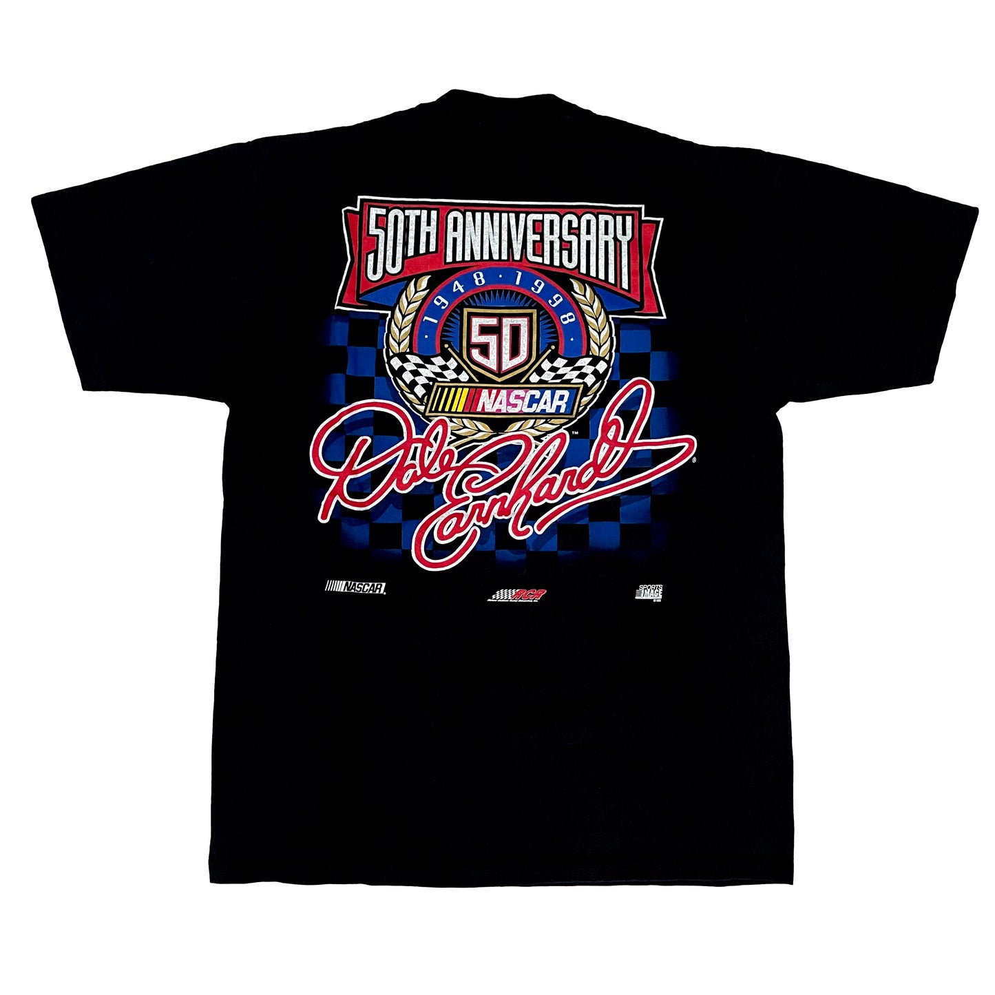 Dale Earnhardt 1998 Daytona 500 two-sided NASCAR shirt