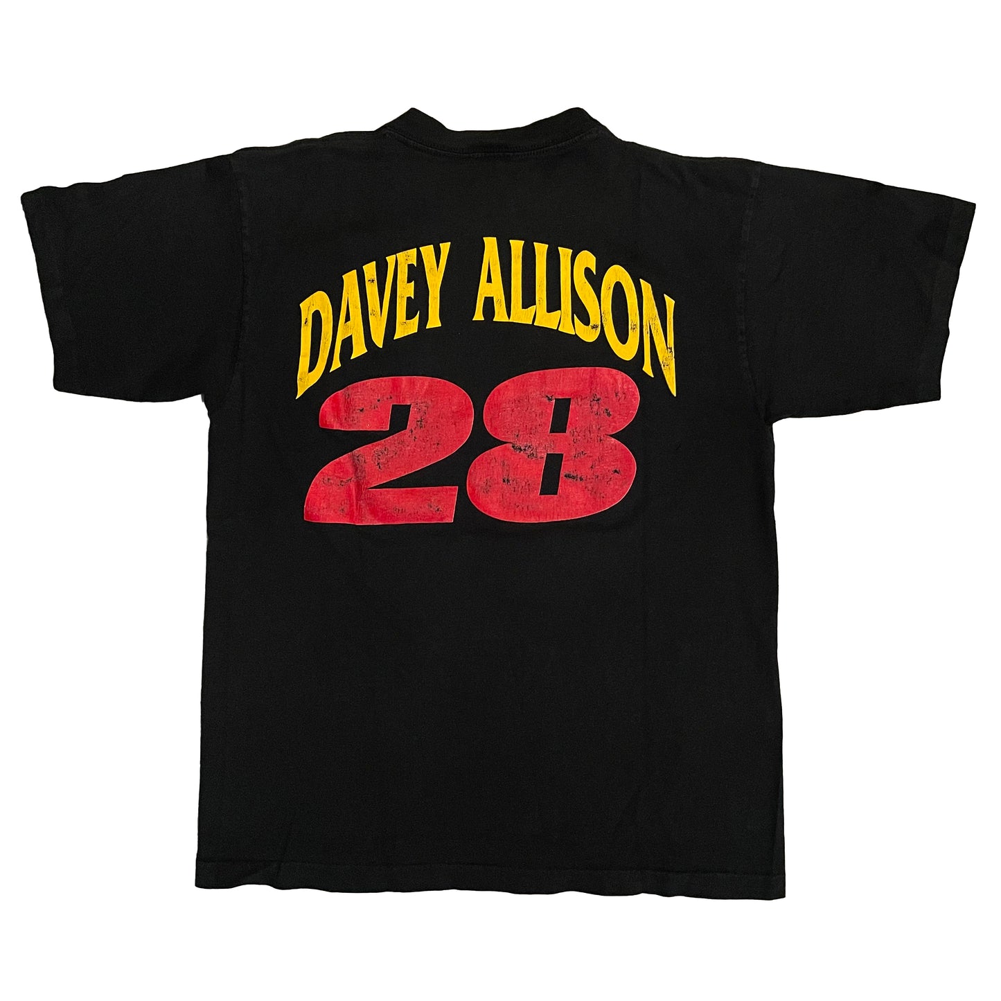 Davey Allison Black Thunder two-sided NASCAR shirt