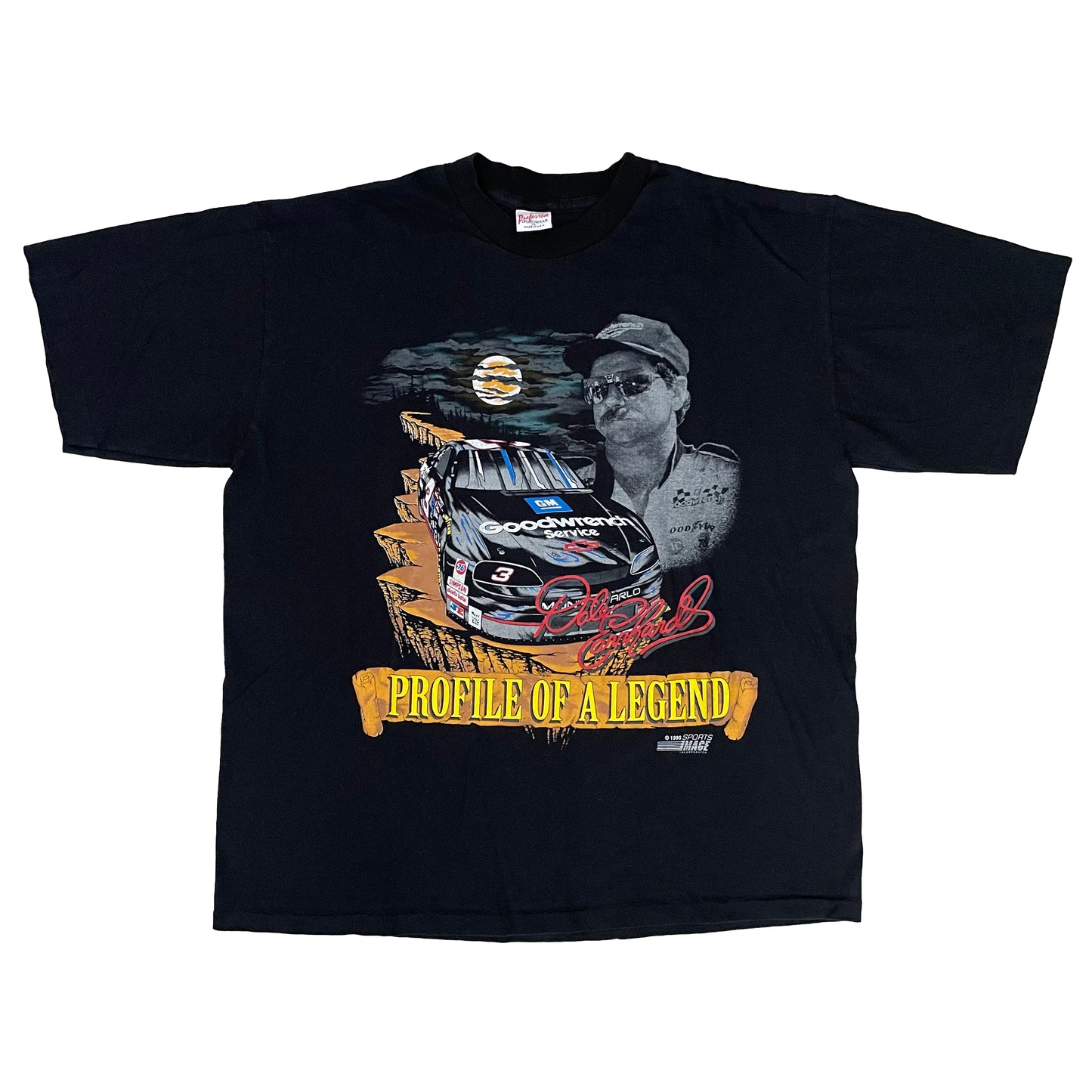 Dale Earnhardt 1995 NASCAR two-sided shirt