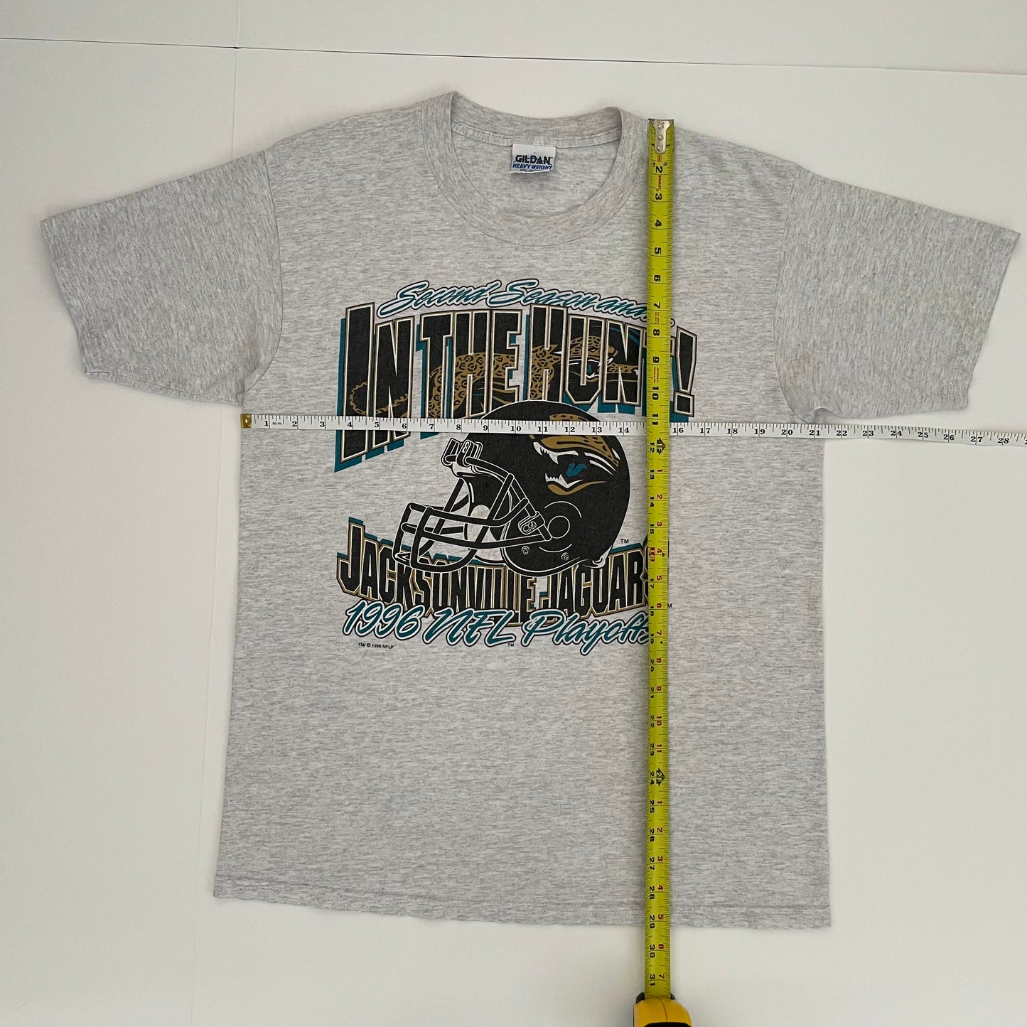 Vintage Jacksonville Jaguars 1996 NFL Playoffs shirt size MEDIUM