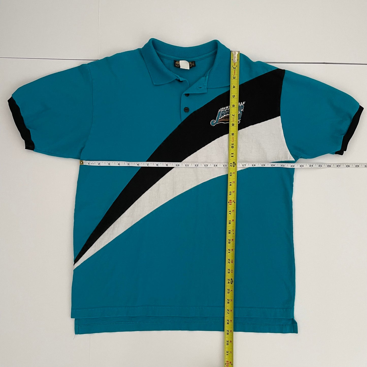 Vintage Jacksonville Jaguars banned logo polo shirt size LARGE