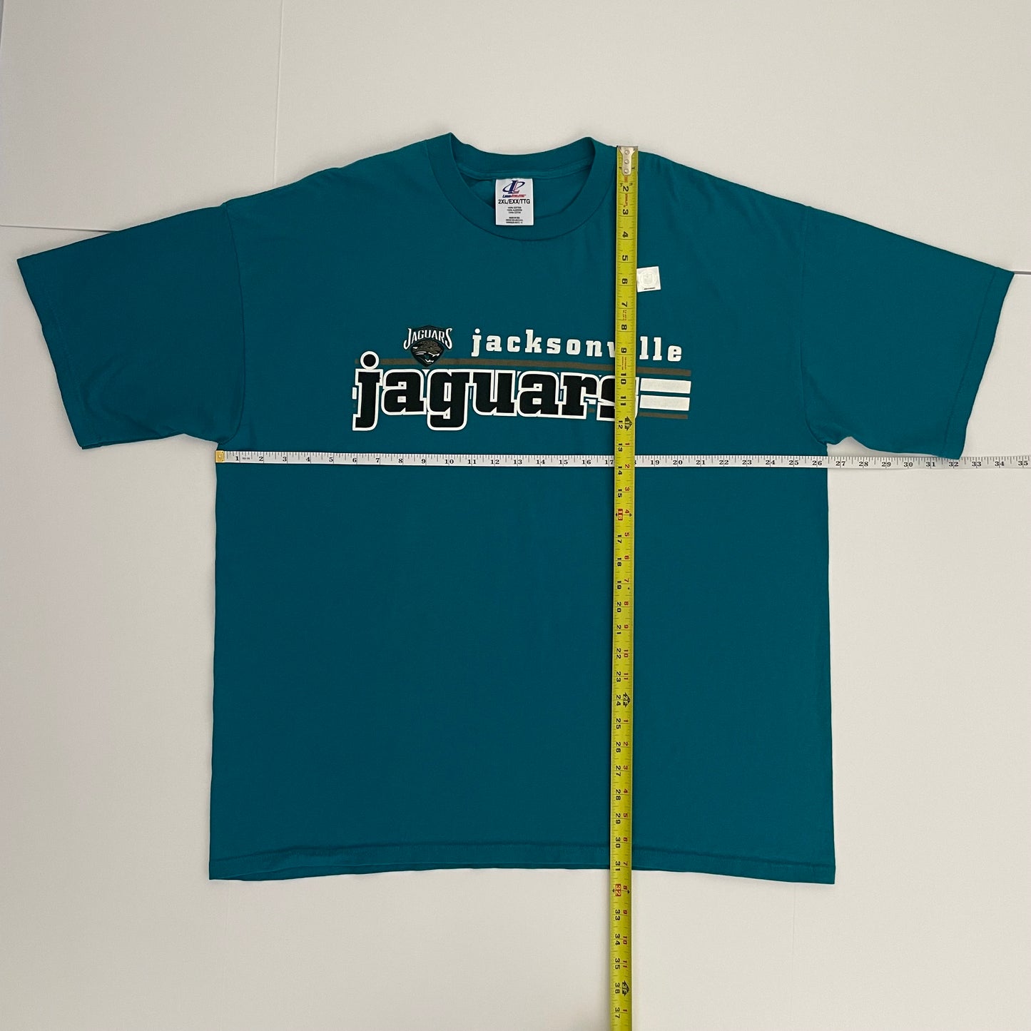 Vintage Jacksonville Jaguars DEADSTOCK LOGO ATHLETIC shirt size 2XL