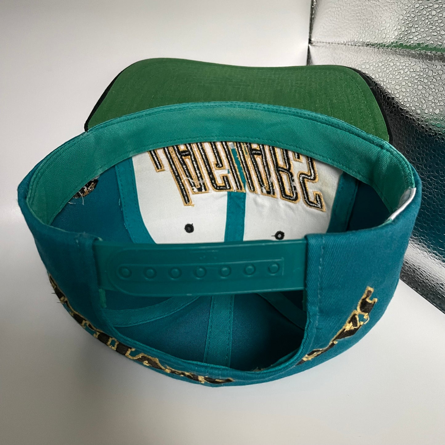 Vintage Jacksonville Jaguars banned logo hat