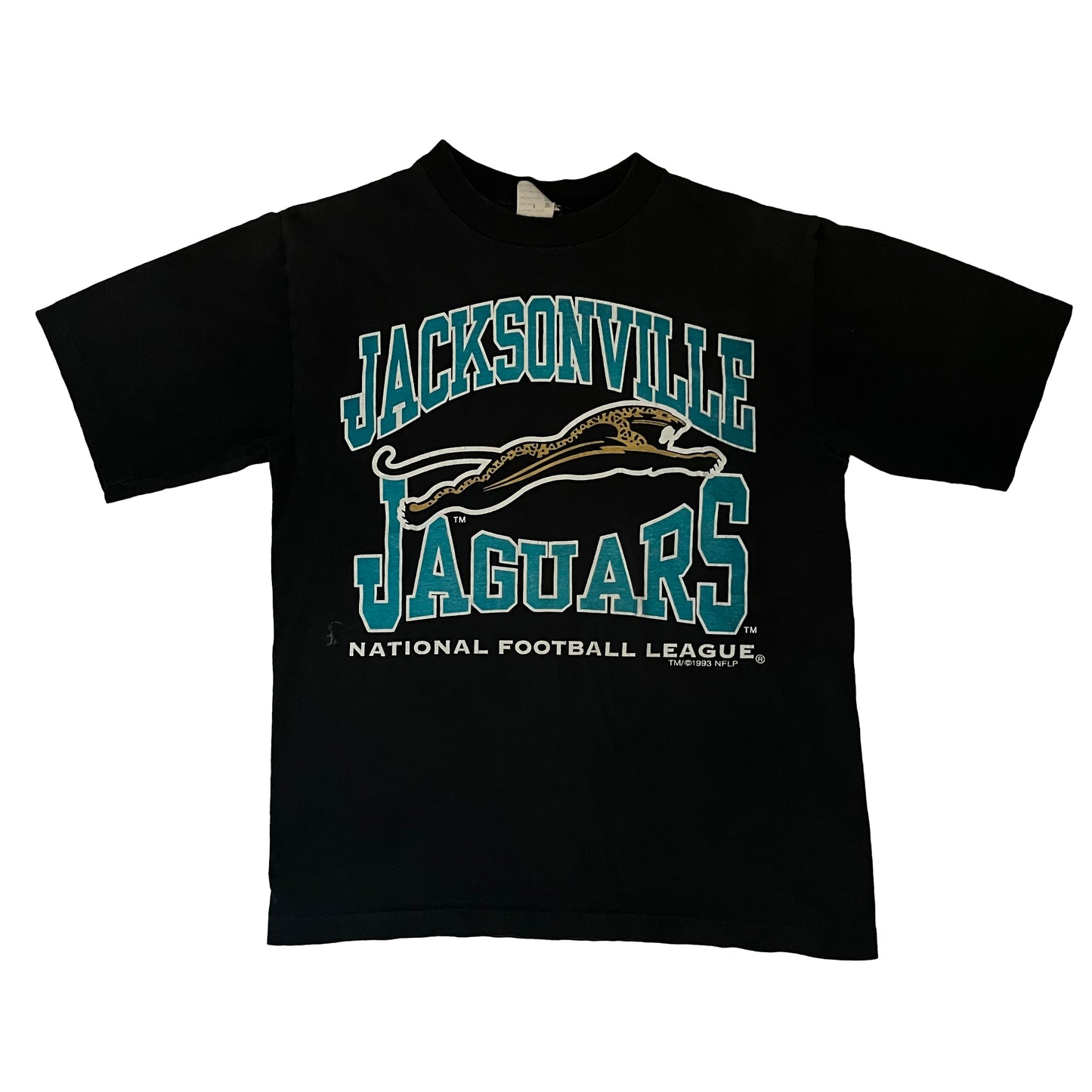 Jacksonville Jaguars 1993 banned logo shirt MEDIUM