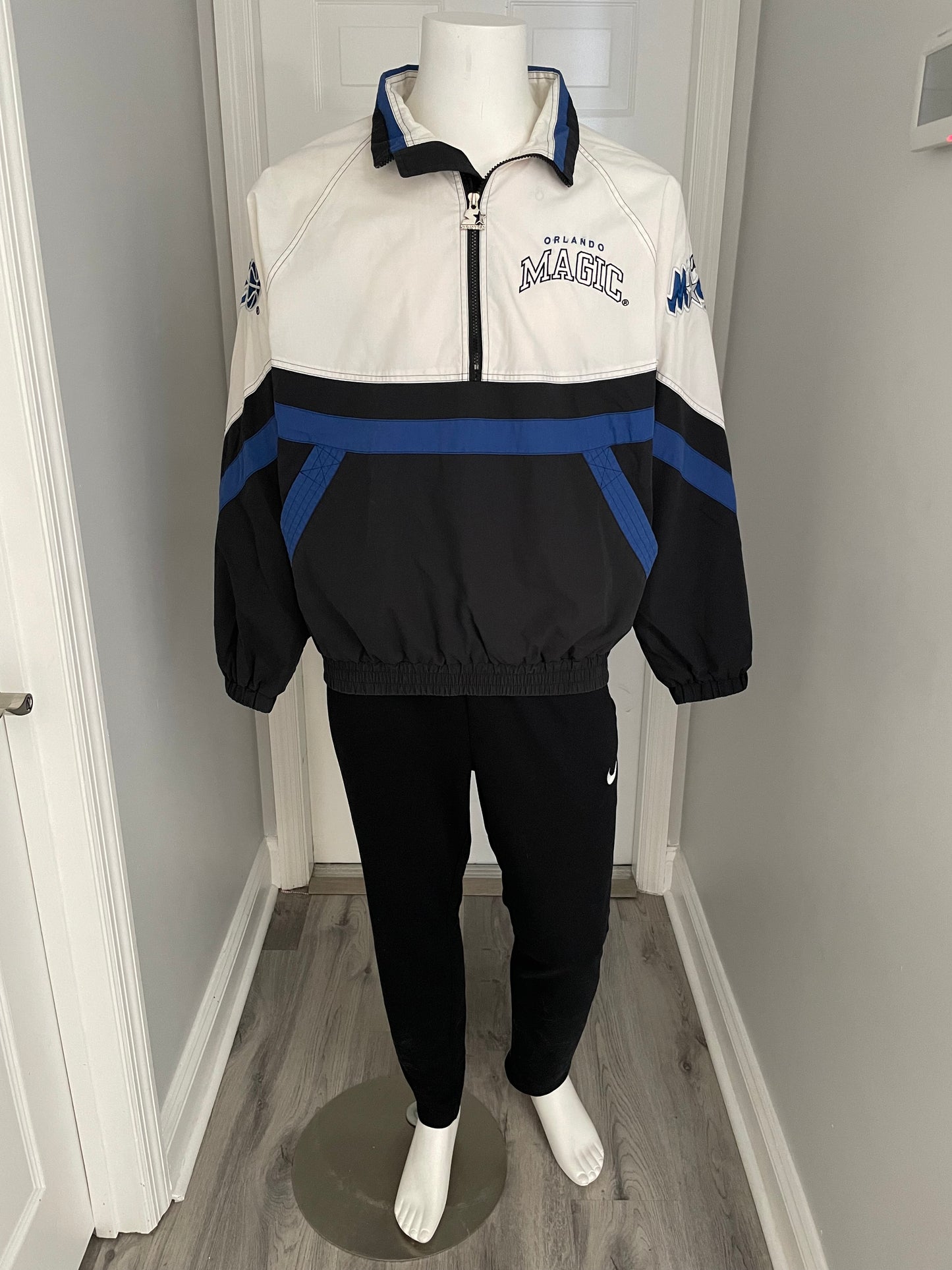 Vintage Orlando Magic STARTER windbreaker size LARGE