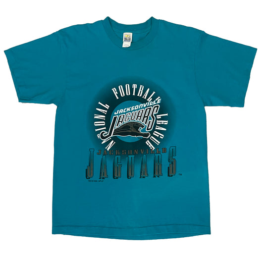 Jacksonville Jaguars 1994 banned logo shirt LARGE