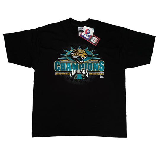 Jacksonville Jaguars DEADSTOCK 1998 Central Division Champions shirt XL