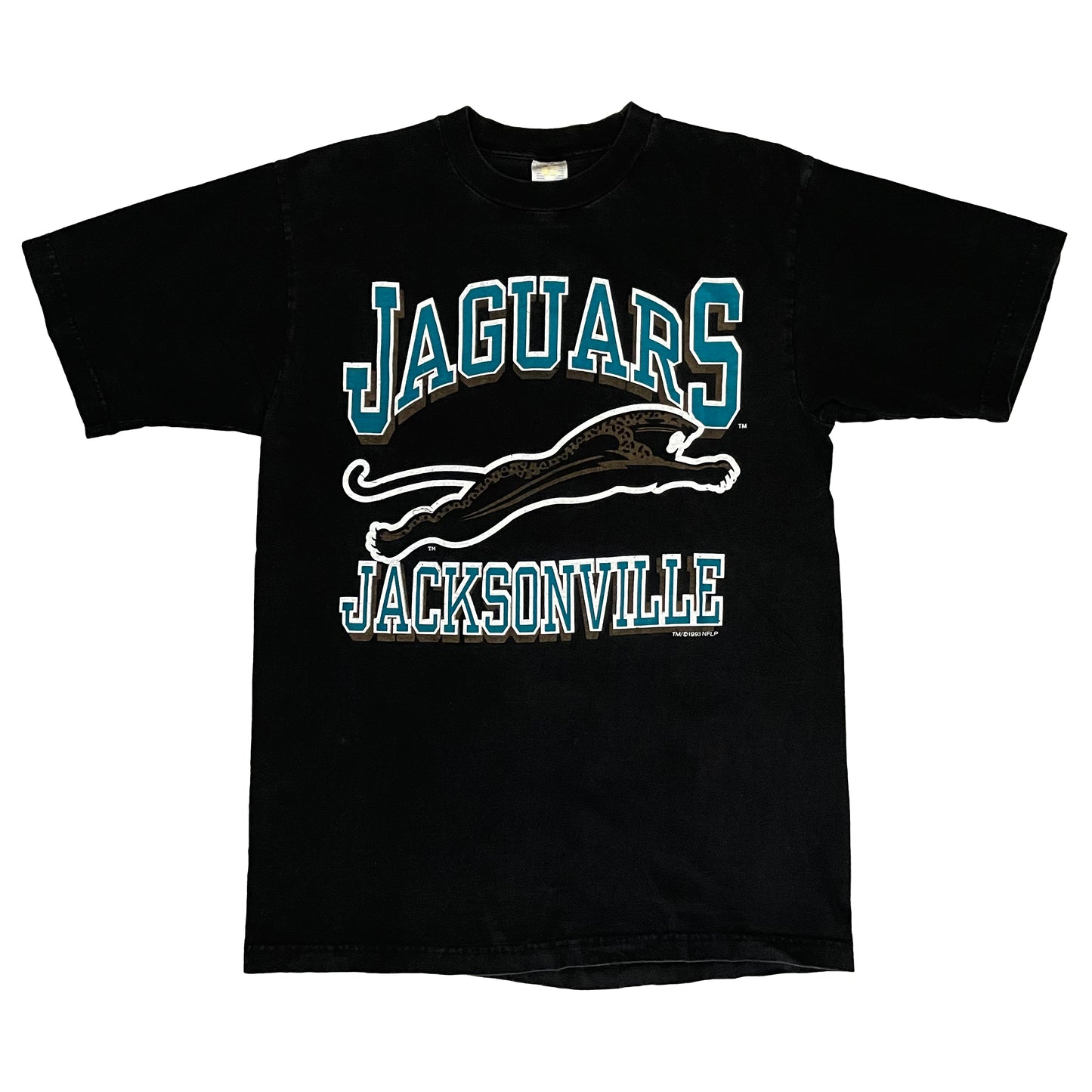 Jacksonville Jaguars 1993 banned logo shirt LARGE