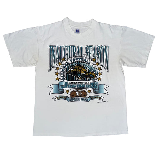 Jacksonville Jaguars 1995 Inaugural Season shirt MEDIUM