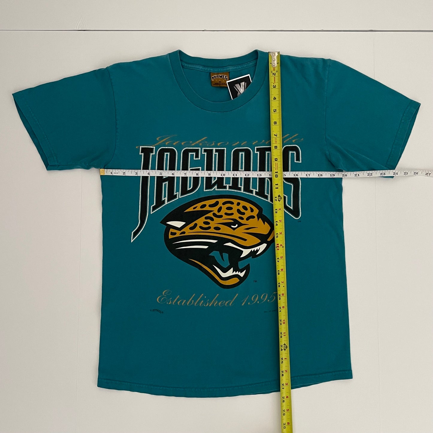 Vintage Jacksonville Jaguars 1995 NUTMEG shirt size MEDIUM