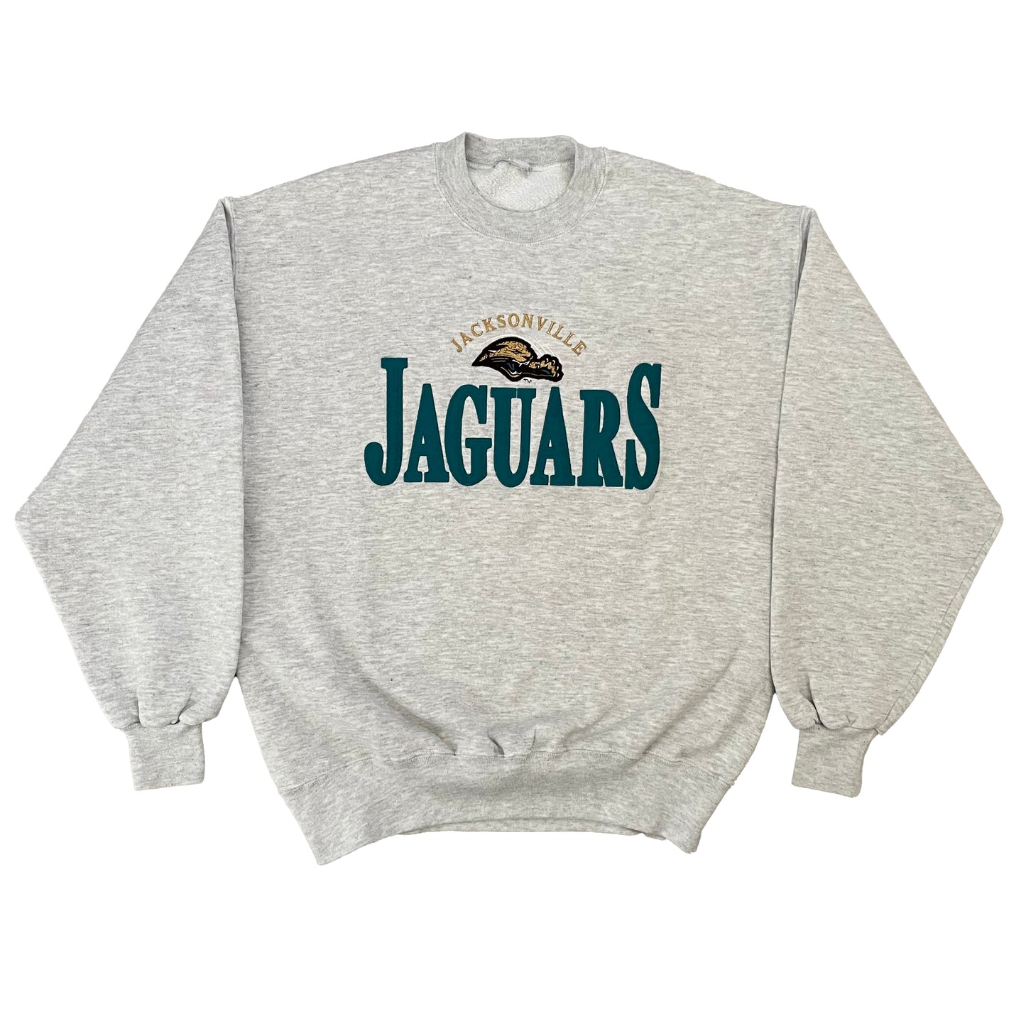 Jacksonville Jaguars EMBROIDERED sweatshirt size MEDIUM