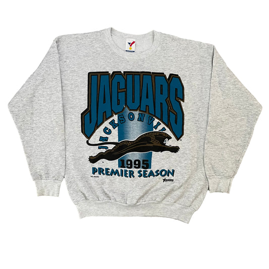 Jacksonville Jaguars 1993 Premier Season banned logo sweatshirt MEDIUM