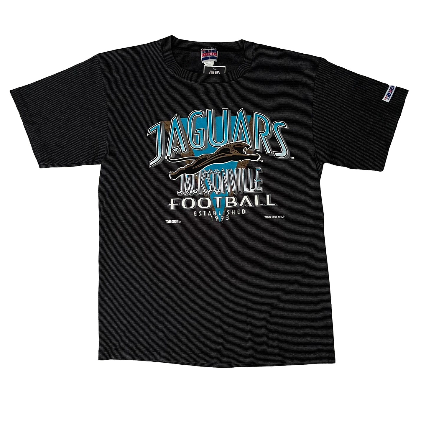 Jacksonville Jaguars 1994 banned logo shirt LARGE