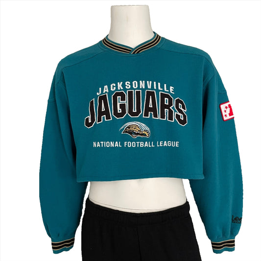 Vintage Jacksonville Jaguars cropped sweatshirt size XL