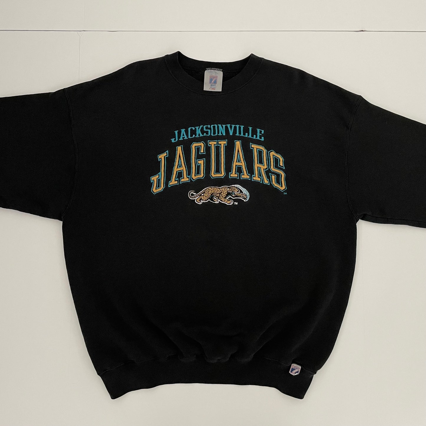 Vintage Jacksonville Jaguars embroidered LOGO 7 sweatshirt size XL