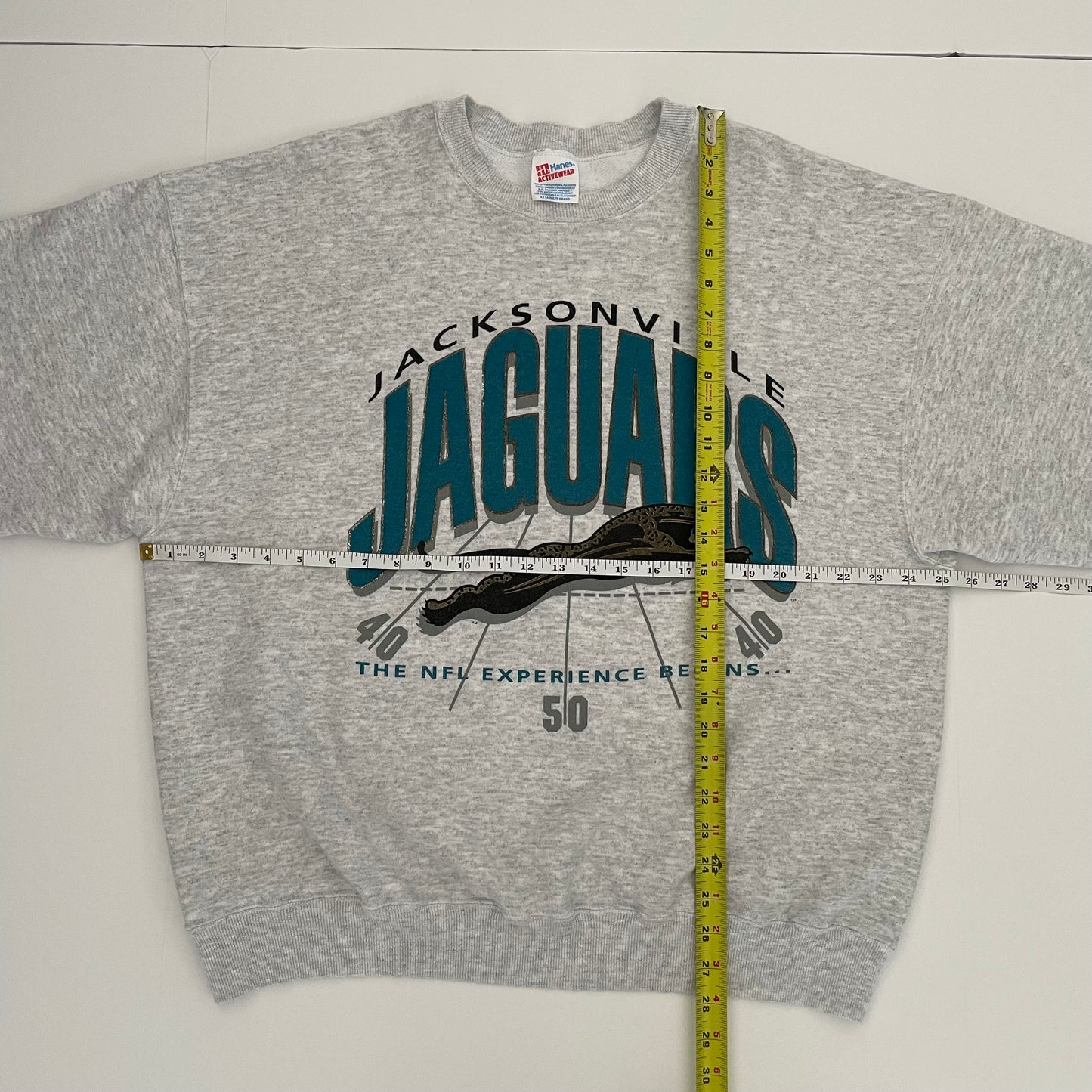 Vintage Jacksonville Jaguars banned logo sweatshirt size XL