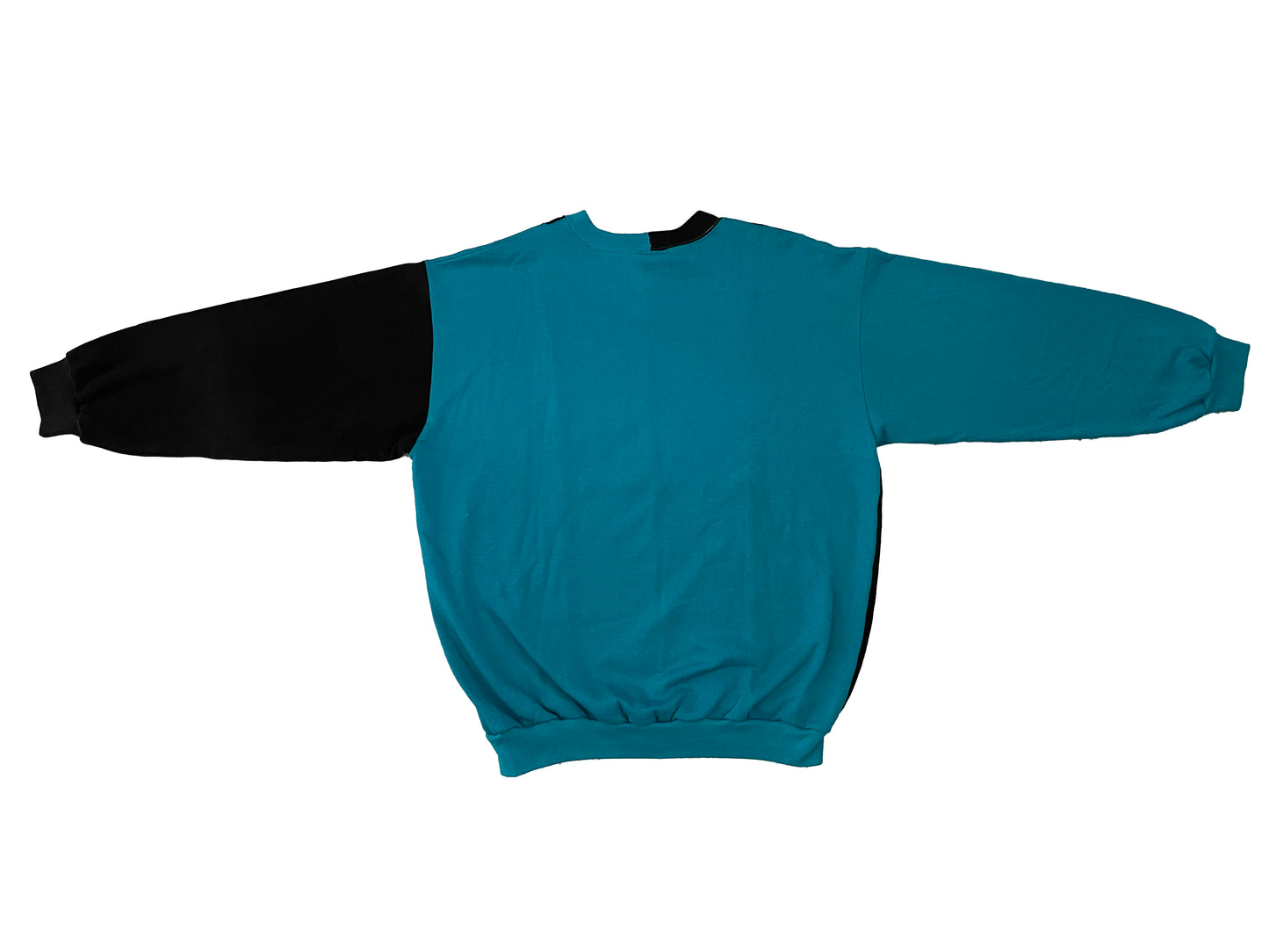 Jacksonville Jaguars banned logo color block sweatshirt size XL
