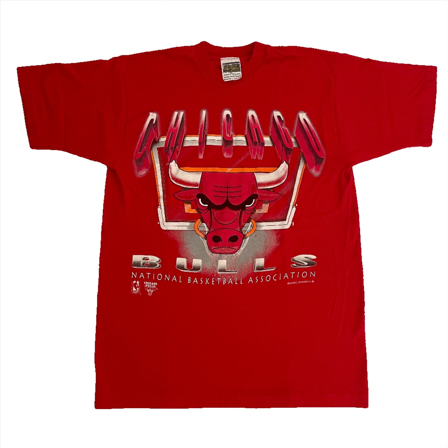 Vintage Chicago Bulls MAGIC JOHNSON T's shirt size LARGE