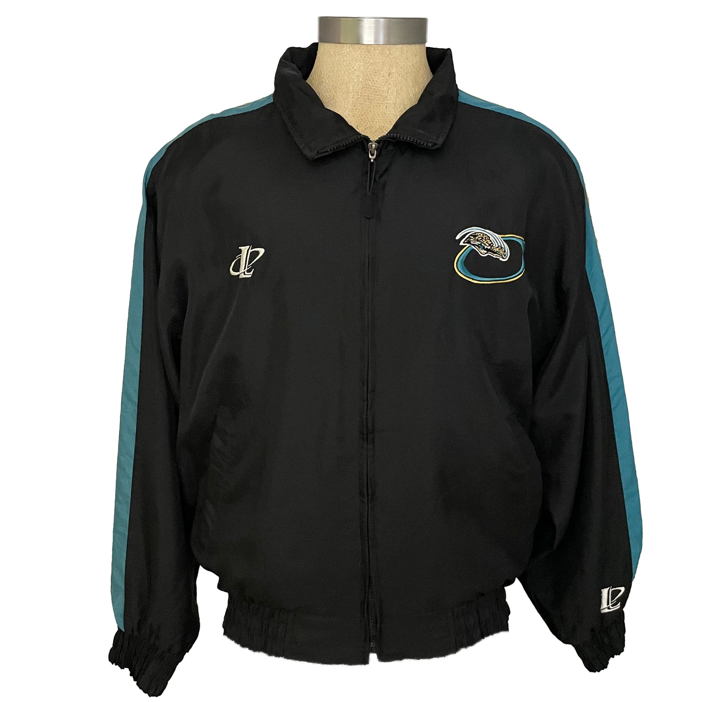 Vintage Jacksonville Jaguars LOGO ATHLETIC windbreaker size LARGE