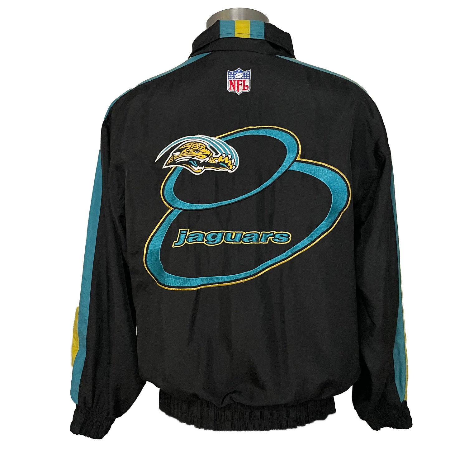 Vintage Jacksonville Jaguars LOGO ATHLETIC windbreaker size LARGE