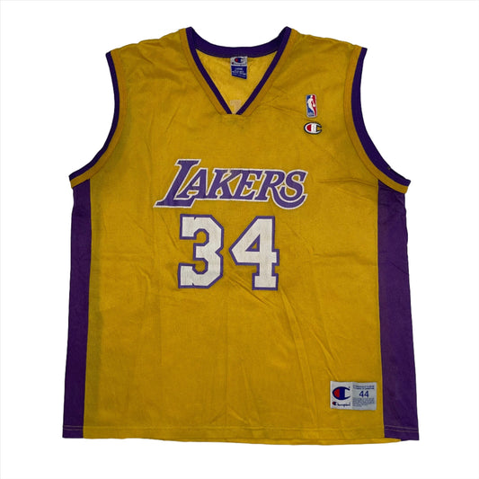 Vintage Los Angeles Lakers Shaq jersey size XL