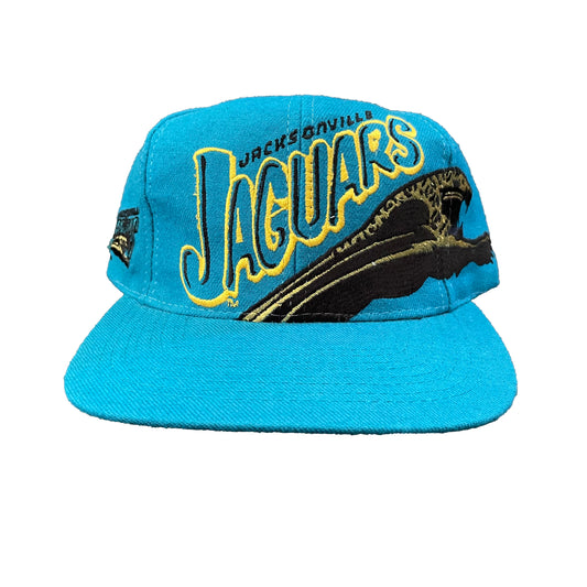 Jacksonville Jaguars Beach Golf Vintage Hat Hat Deadstock Cap Size Strapback