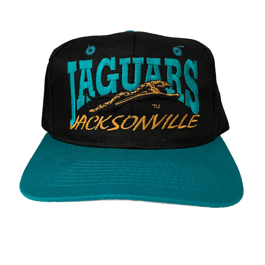 Jacksonville Jaguars Vintage Sports Specialties Script Fitted Cap Hat -  Size: 7