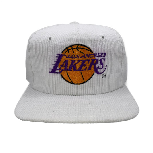 Vintage Los Angeles Lakers cord hat