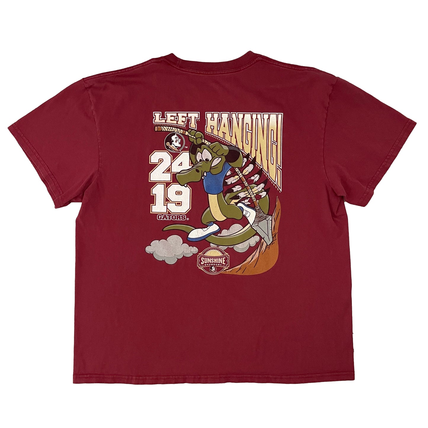 Florida State Seminoles FSU TWO-SIDED shirt size XL