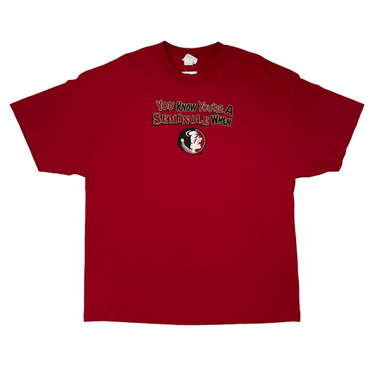 Florida State Seminoles FSU TWO-SIDED shirt size 2XL