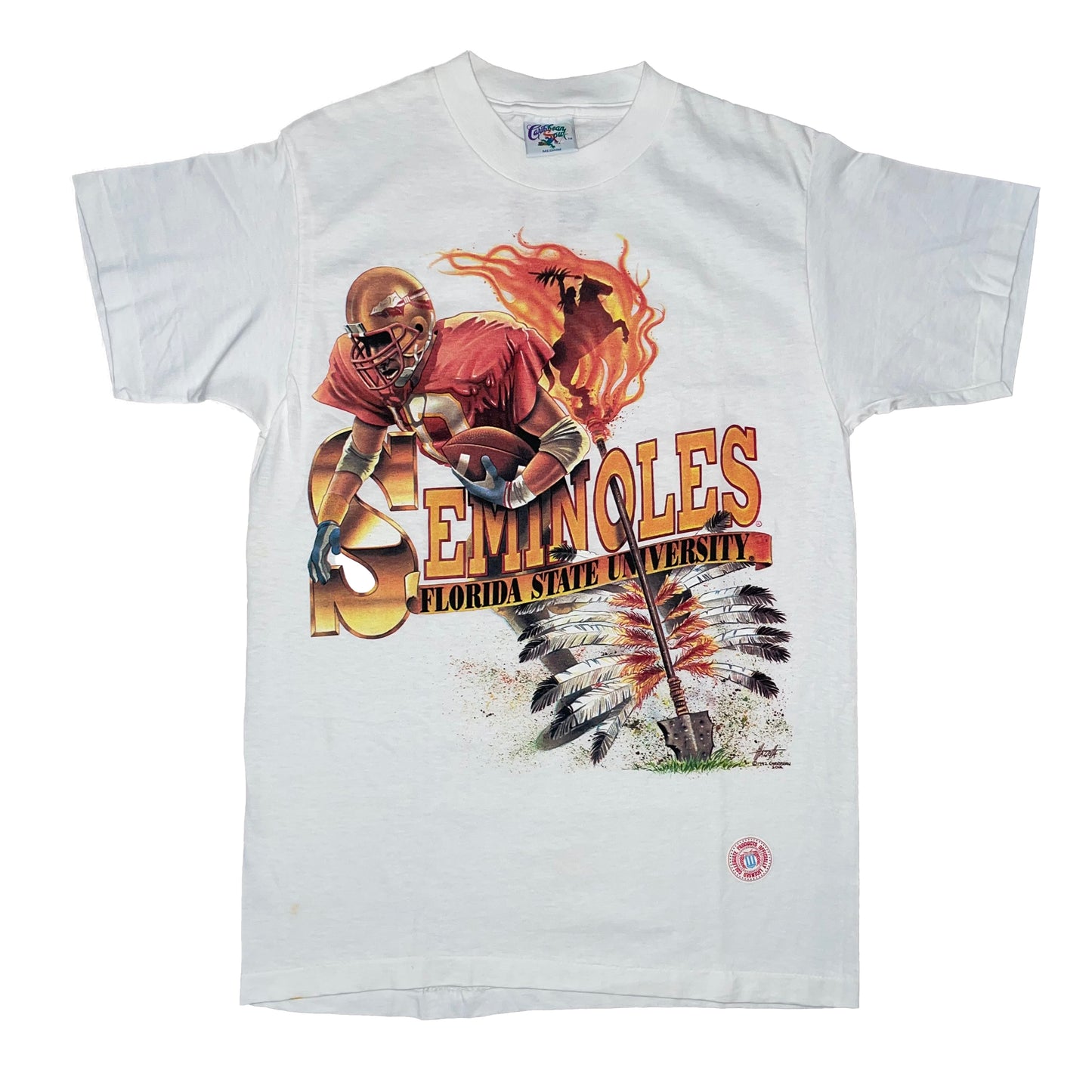 Florida State Seminoles FSU DEADSTOCK TWO-SIDED shirt size MEDIUM