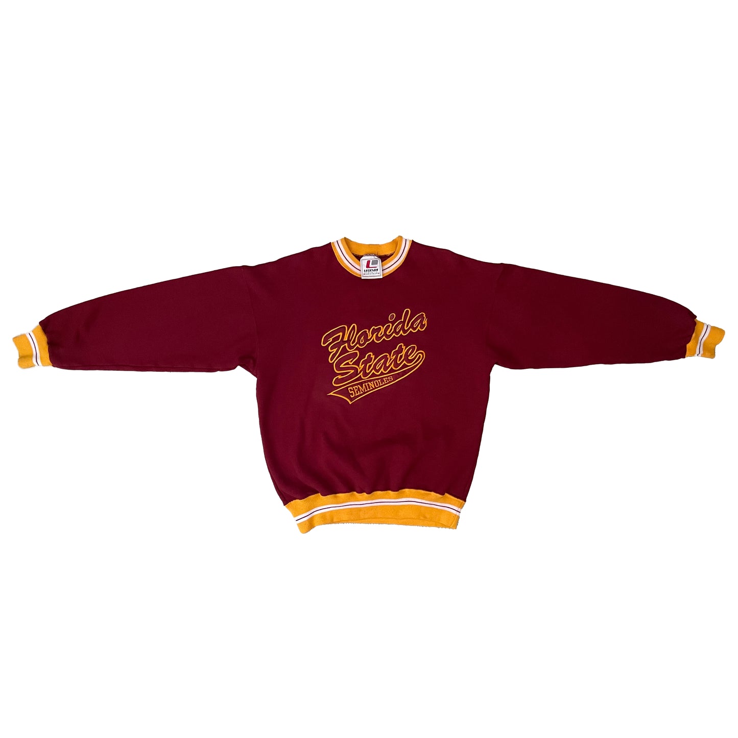 Florida State Seminoles FSU EMBROIDERED sweatshirt size MEDIUM