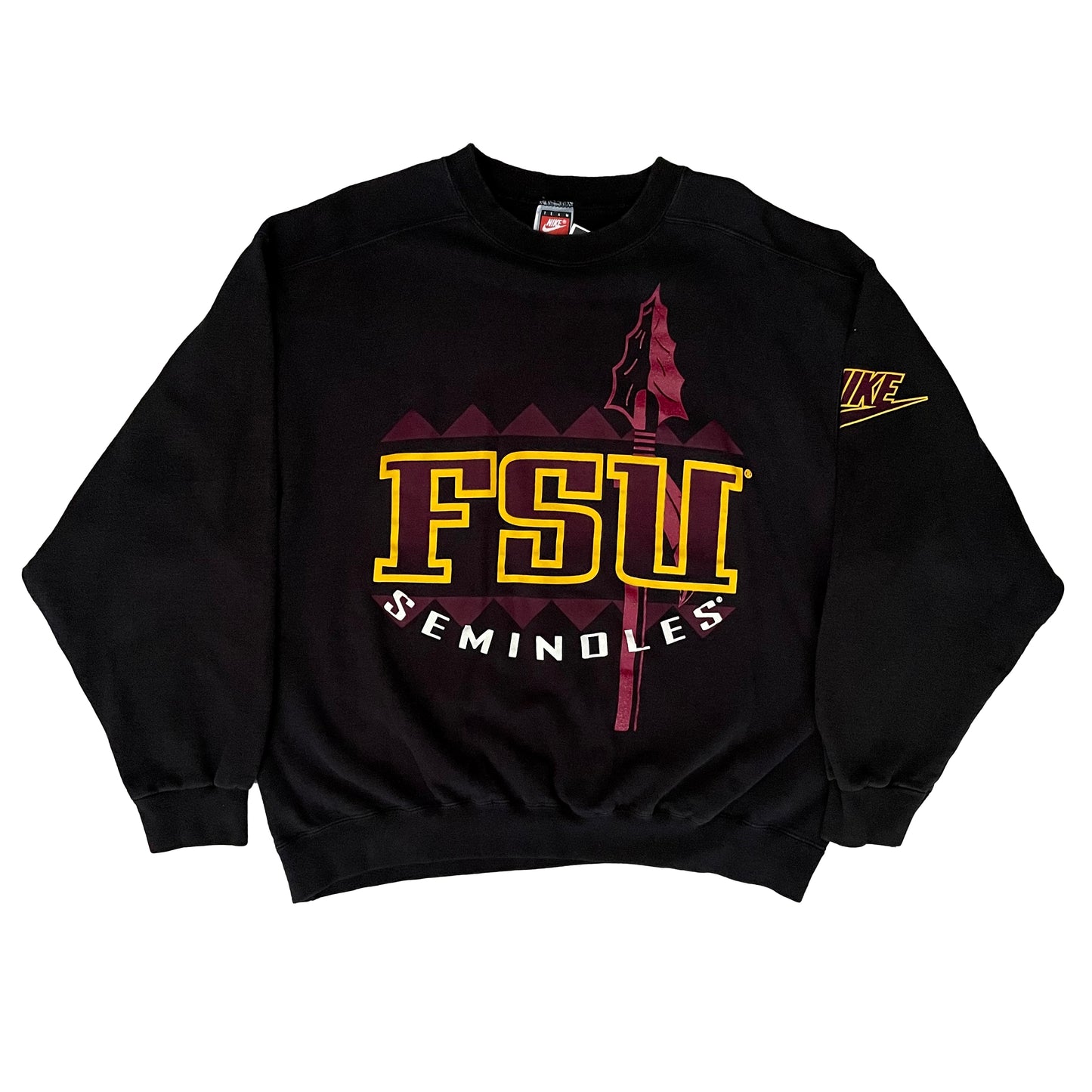 Florida State Seminoles FSU NIKE sweatshirt size LARGE