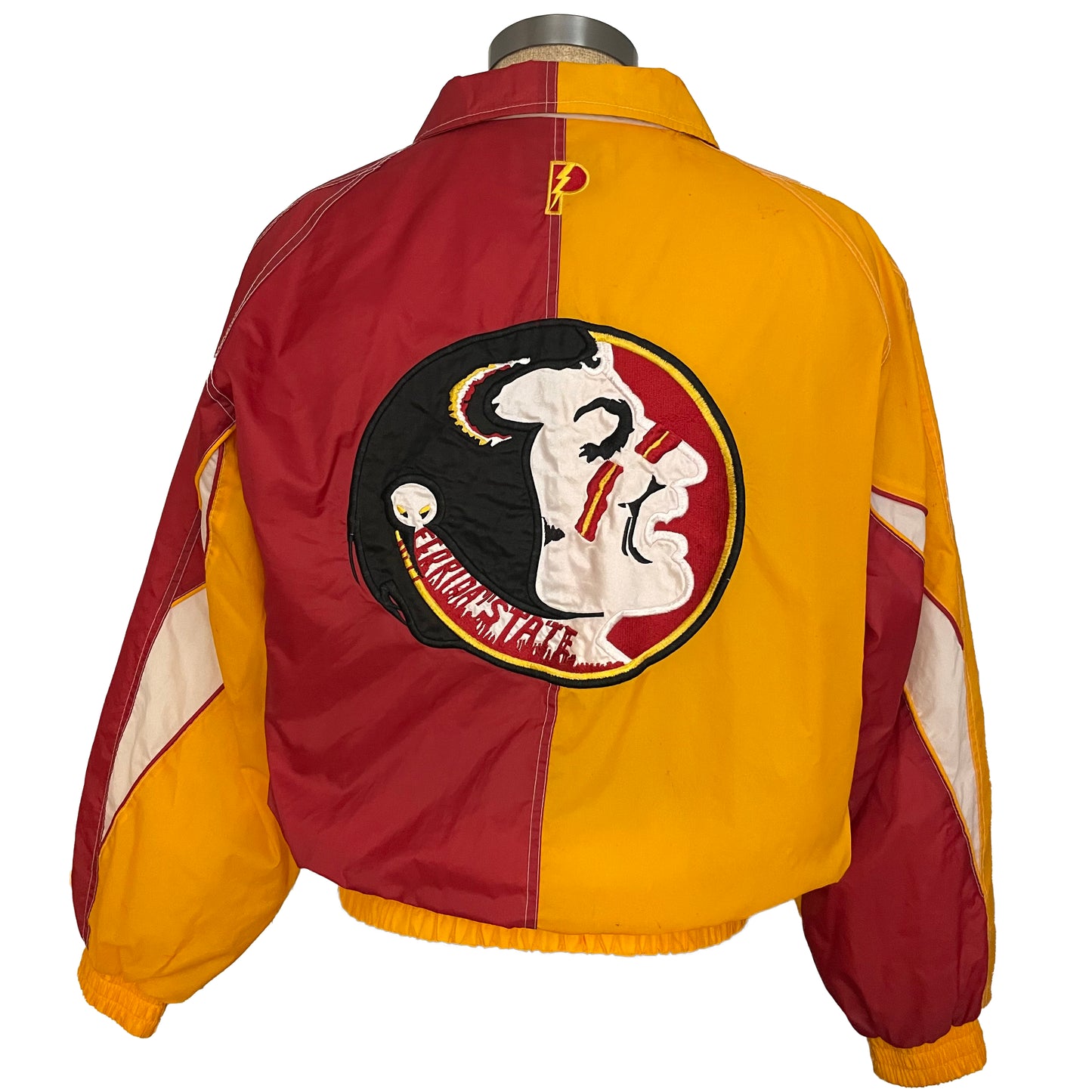 Florida State Seminoles FSU split windbreaker size LARGE